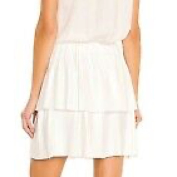 Revolve 1.State New With Tags Smock Waist Pleated Tiered Ruffle Dress Size XL - Picture 9 of 15